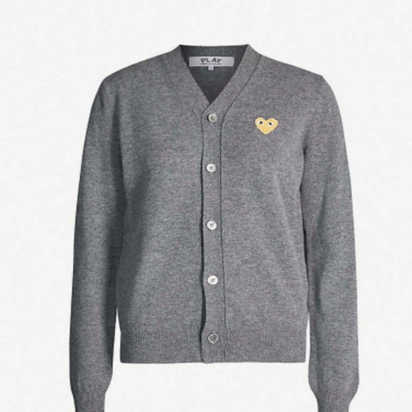 COMME DES GARCONS PLAY Cardigan - Picture 1 of 6